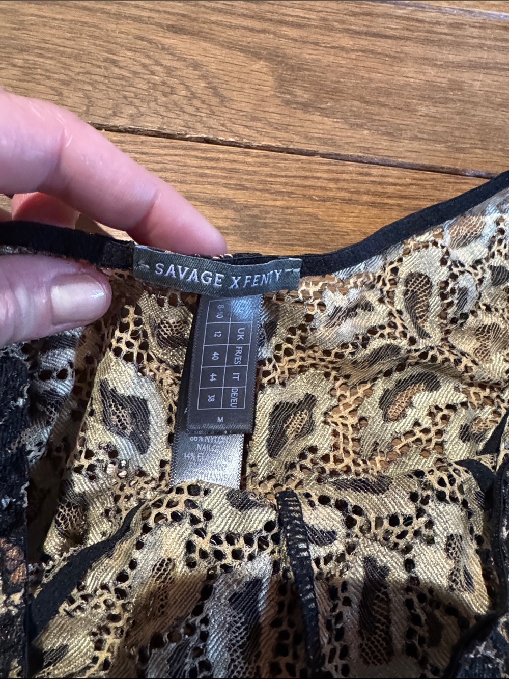 Savage X Fenty Sorry Not Sorry Lace unlined bra & cheeky set - Picture 5 of 5